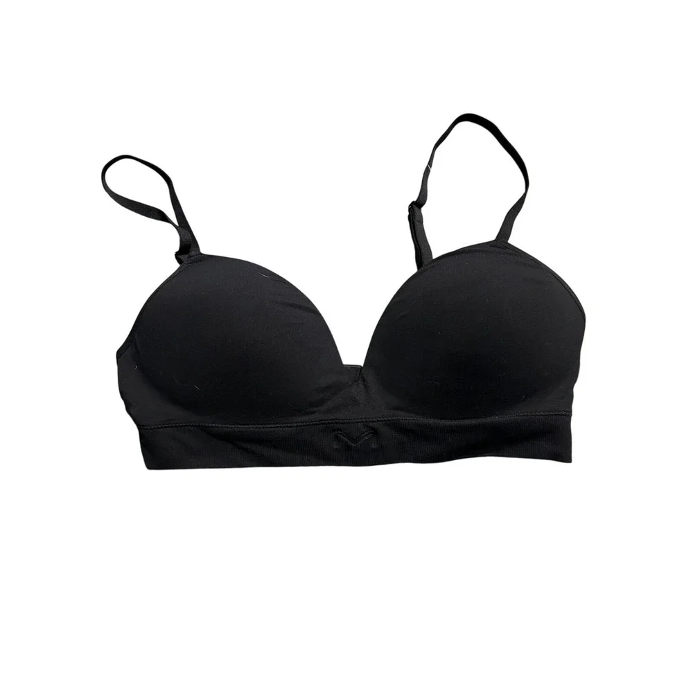 Maidenform Black Wireless Bra – Women's Size Medium –‎ Soft Cup Comfort Bra